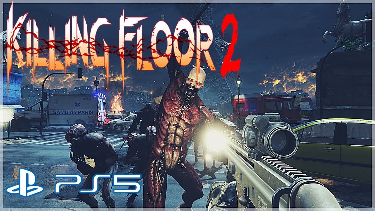 Killing Floor 2 - Início de Gameplay no PLAYSTATION 5  | JOGO FRENÉTICO ONLINE E OFF EM COOP