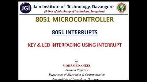 M05 Lec07_Key & LED Interfacing Using Interrupt