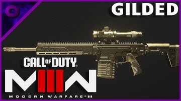 Call of Duty MW3 // Grind for Interstellar // Gilded KV Inhibitor