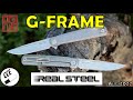 The Real Steel Knives G-FRAME  - An Ostap Hel Design - Gentleman&#39;s Frame-Lock at a Reasonable Price?