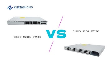 Cisco 9200 Switch vs Cisco 9200L Switch Comparison