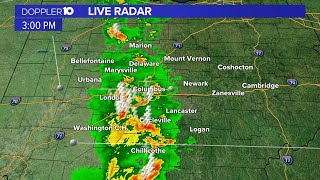 Storms move through Ohio: Doppler 10 Weather team update on threats & timing