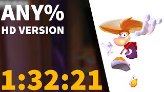 Rayman 3 HD -- Any% speedrun in 1:32:21