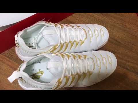 nike air max plus tn ultra white gold