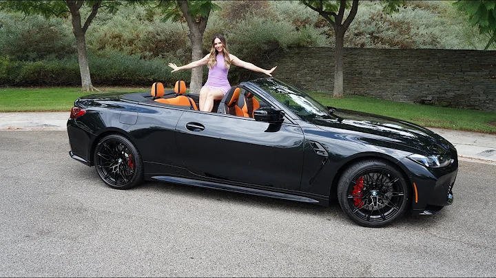 2026 BMW M4 Convertible xDrive Competition Review / Exhaust Sound with Trish / BMW Test Drive Review