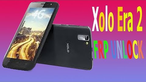 XOLO ERA 2 FRP UNLOCK