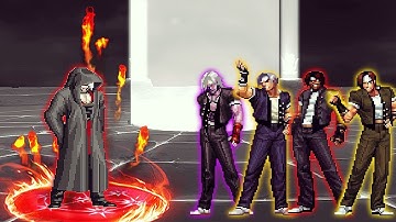 [KOF Mugen] Devourer Element Vs Kyo Kusanagi Team