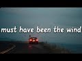 Alec Benjamin Must Have Been The Wind Lyrics Alec Benjamin Must Have Been The Wind Lyrics