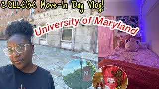 COLLEGE MOVE IN DAY VLOG !! | University of Maryland