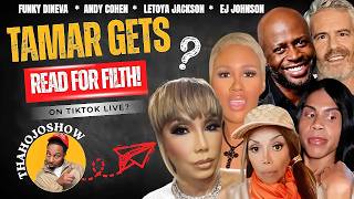 TAMAR let Instagram rapper AKBAR V, with 6 different baby daddies EMBARESS her? NO NO HELL NO!