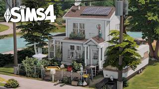🏡 Suburban Small Family House | Sims 4 Stop Motion | NO CC