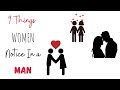 9 Things Women Notice in a Man