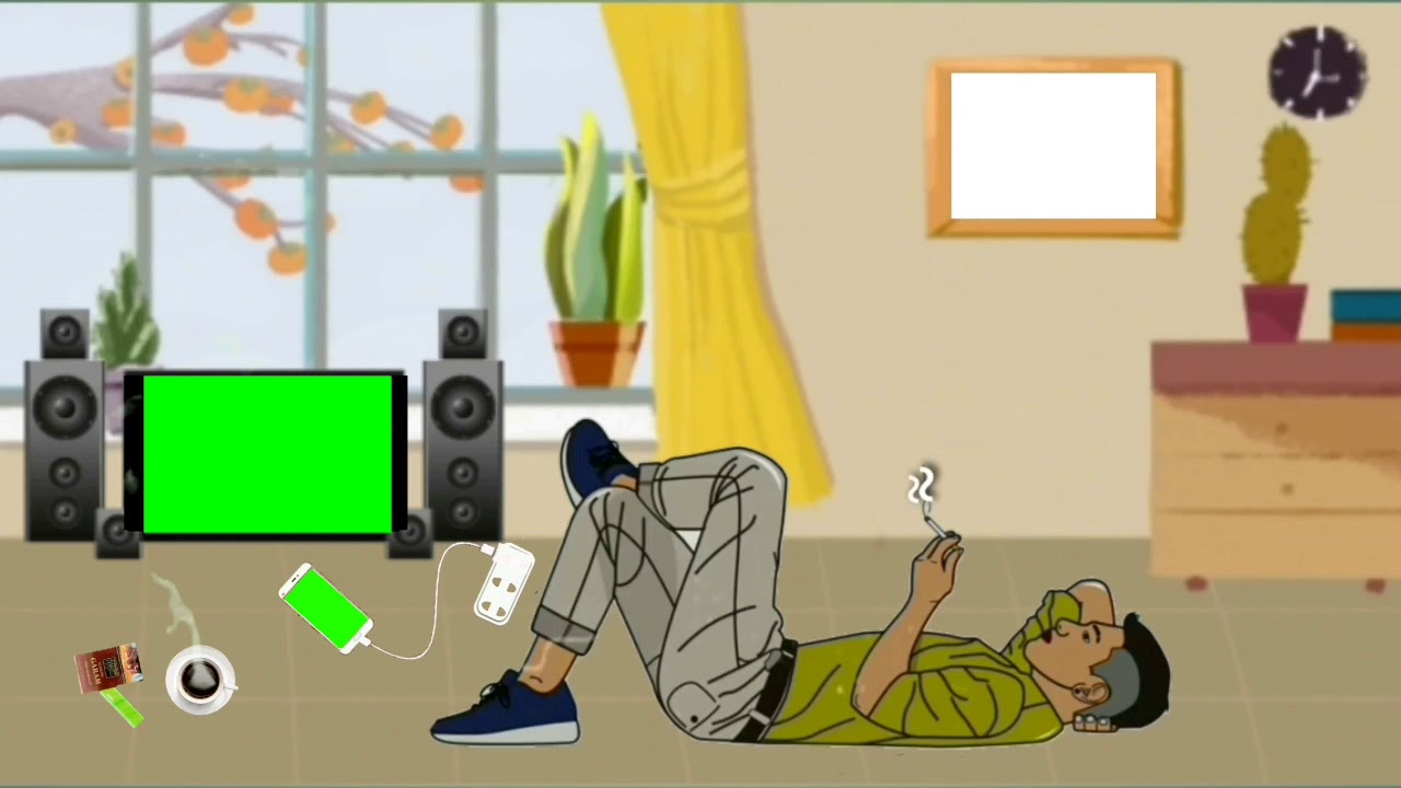 Mentahan Green Screen Animasi Viral 2020 YouTube