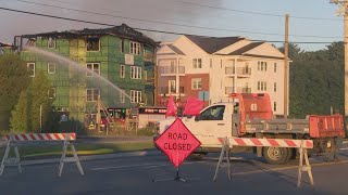 Fire destroys unfinished Auburn apartment building