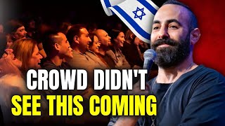 Entire Crowd ERUPTS as Israeli Comedian Obliterates  The Truth About "Palestine" with Class!