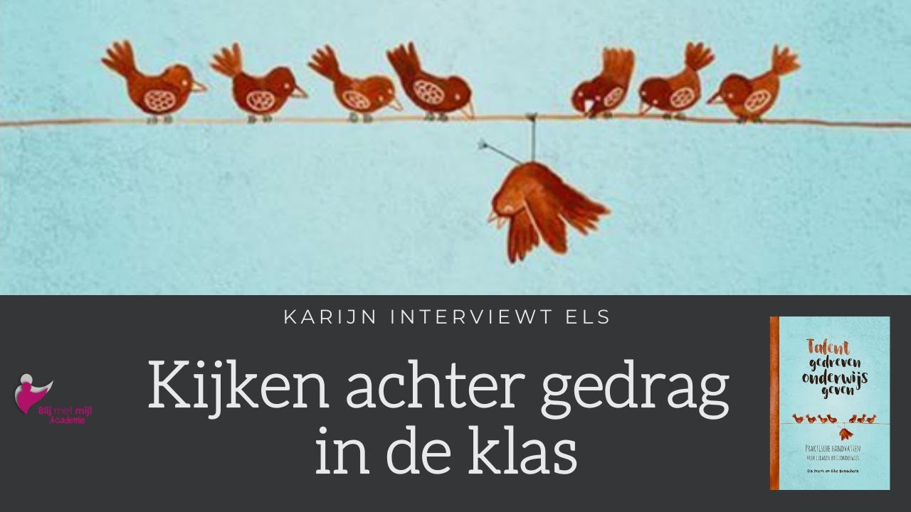 Kijken achter het gedrag in de klas - Talentgedreven Onderwijs Geven