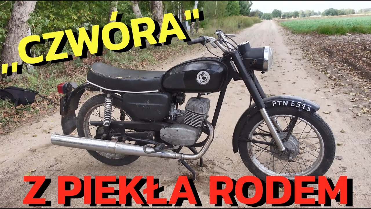 Czwóra z piekła rodem WSK 175 koszmar minionego dzieciństwa - Jazda i prezentacja