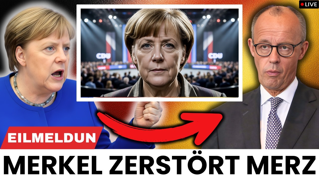EILMELDUNG: Merkel sabotiert Merz auf CDU-Parteitag