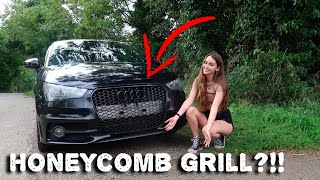 INSTALLING A HONEYCOMB GRILL TO MY AUDI A1!! Honeycomb Grill Plate Holder