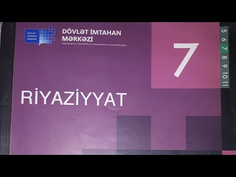 7 ci sinif dim. 1 ci yarımil həndəsə B variantı