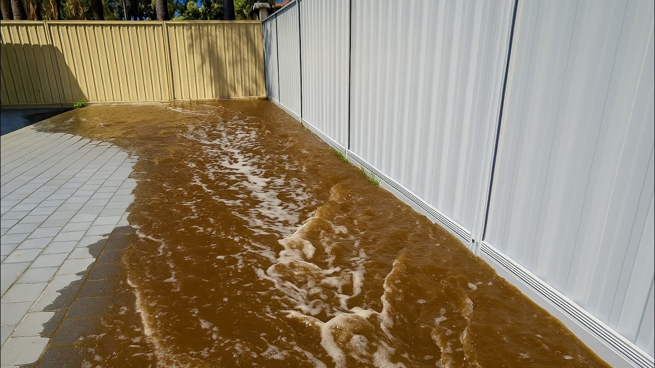 КРУПНЫЙ СПОР МЕЖДУ СОСЕДЯМИ, канализация повсюду!