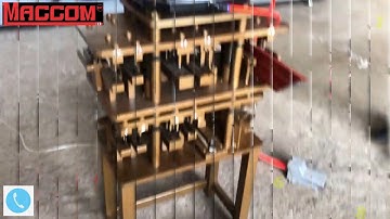 Máy đột dập cho tất cả các hệ nhôm, máy dập 25 dao khí