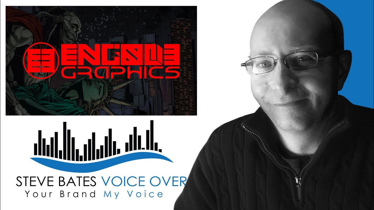 Steve Bates Voice Over: ENCODE Graphics "2084" (Full Audio Production)