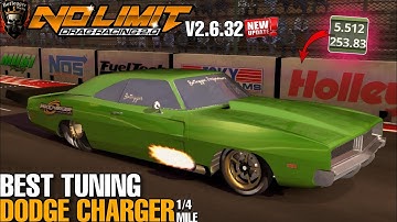 Latest Tune Dodge Charger 5.4 second in 1/4 mile no limit drag racing 2 V2.6.32