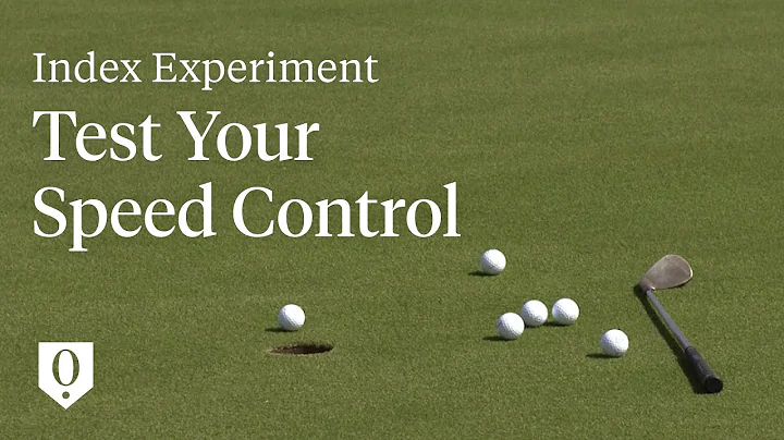 Short Game Chef's Speed Control Drill | The Index Experiment | The Golfer's Journal