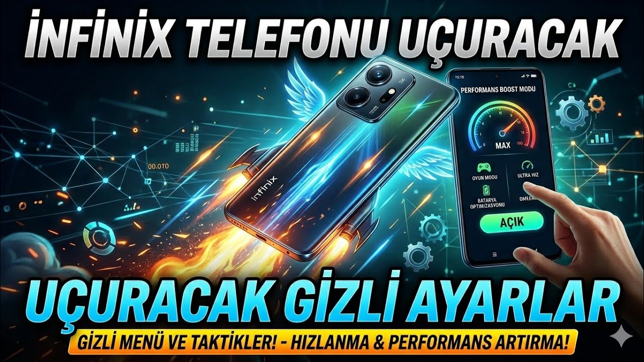 İnfinix Telefonu Uçuracak Gizli Ayarlar! (Kasma ve Donmaya Kesin Çözüm)