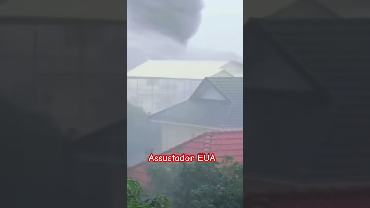 Vento destrói tudo no EUA