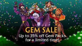 SMITE - Baellona's Big Bash Gem Sale (Ends September 9th)