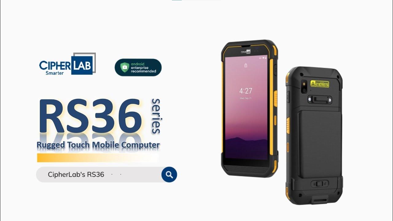 CipherLab RS36 Series Touch Mobile Computer YouTube