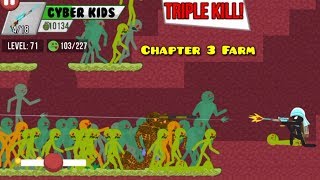 Stickman Vs Zombie CHAPTER 3 Farm Level 71-73 Stickman Zombie Shooter screenshot 3
