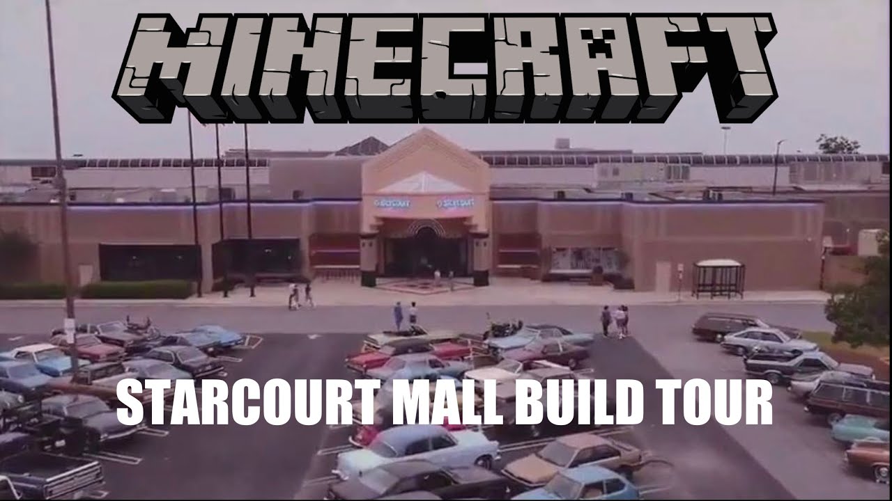 Starcourt Mall Minecraft Build Tour - YouTube