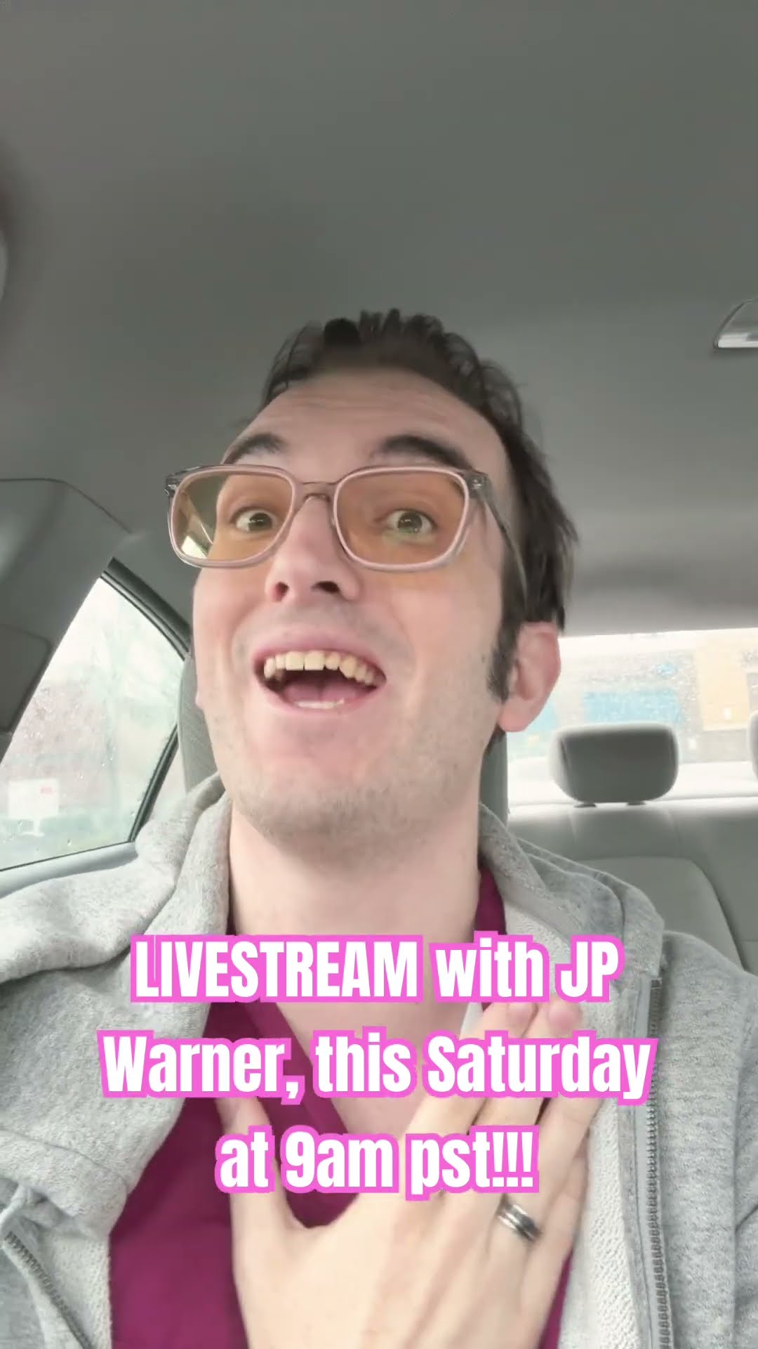 LIVESTREAM THIS SATURDAY!!!!