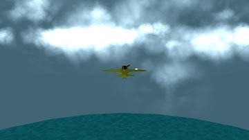 Simpe BGE flying- game.