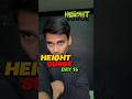 #014  / 45 : Height Surge Challenge 📏🏋️‍♂️ #shorts #height #ytshorts