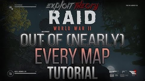 OUT OF (NEARLY) EVERY MAP GLITCH | RAID World War 2 | Tutorial
