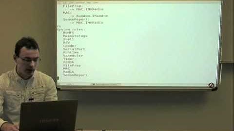 Lorien WSN OS Demonstration (Part 2)