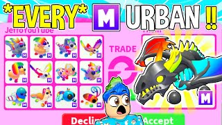 I Traded *EVERY MEGA NEON* Urban Egg Pet In Adopt Me !! Roblox Adopt Me Trading Proofs (COMPILATION)