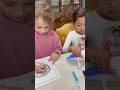 Let’s Do Crafting With My Friend #kidsshorts #playdate #children #play