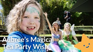 Aubree's Animal Tea Party Wish 🦓 | Make-A-Wish-Australia