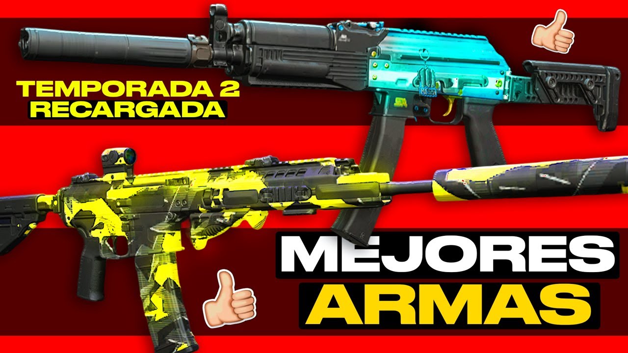 TOP ARMAS META WARZONE 2 TEMPORADA 2 RECARGADA | MEJORES ARMAS WARZONE ...