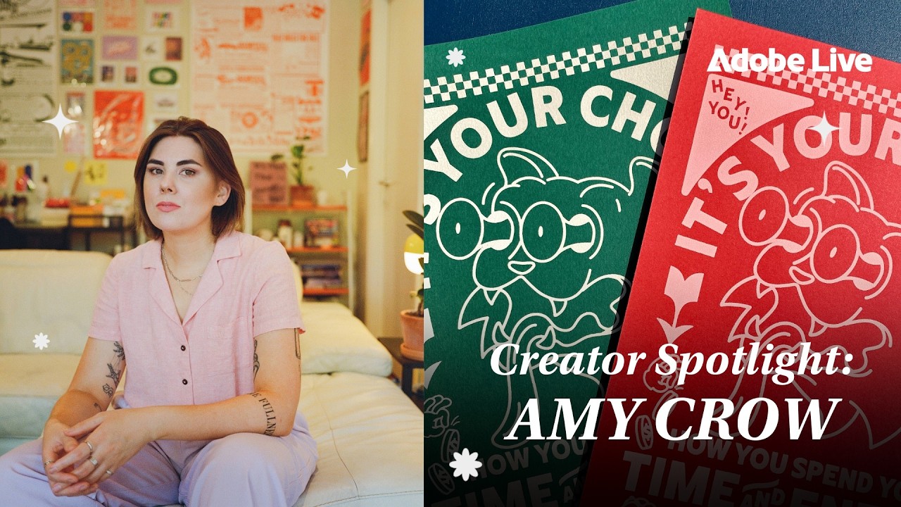 Adobe Live Creator Spotlight: Amy Crow - YouTube
