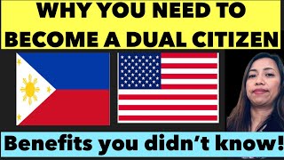 PHILIPPINE DUAL CITIZENSHIP | WHY YOU NEED TO BECOME A DUAL CITIZEN |KNOW YOUR RIGHTS AND PRIVILEGES
