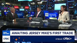 Jersey Mike's CEO Charlie Morrison's on NYSE debut