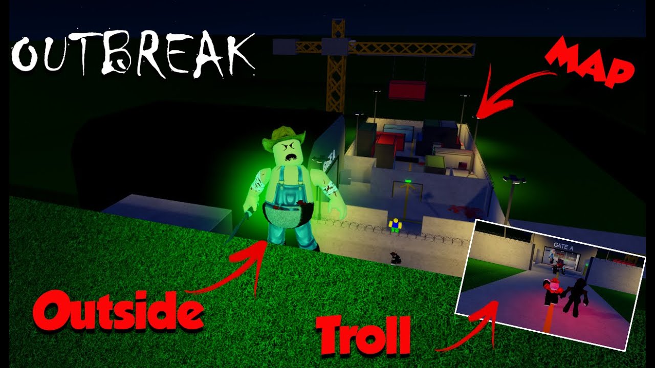 Trolling Players As Infected In Outbreak And Chapter 2 Review Youtube - barbie troller roblox