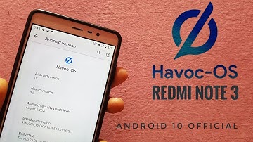Havoc os on redmi note 3 || android 10 || pubg gameplay included