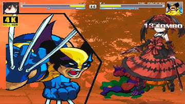 TIME GODDESS vs MUGEN CHAOS! Kurumi Tokisaki vs The Pacifier in 4K 60FPS (BROKEN POWERS FIGHT)